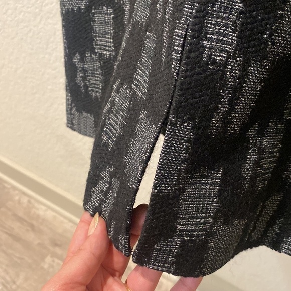 W by Worth Dappled Tweed Strapless Dress - Size 10 - Picture 10 of 11